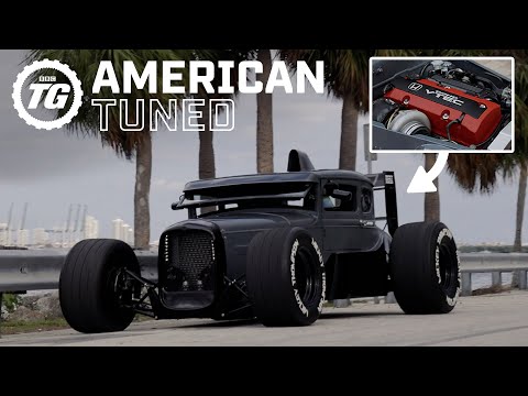 Top Gear American Tuned: F1 инспириран Hot Rod со Honda S2000 VTEC погонска единица / ВИДЕО