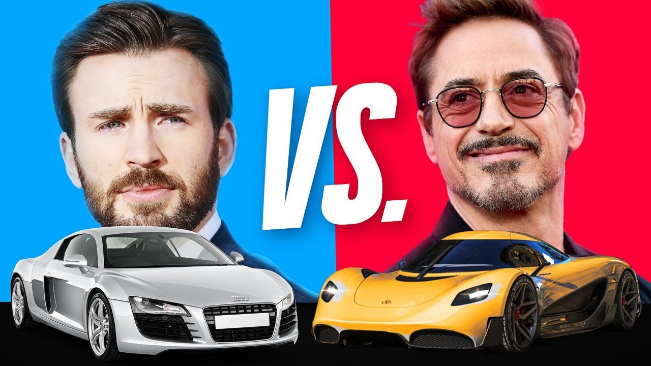 Car Wars: Автомобилски колекции: Роберт Дауни Јуниор vs Крис Еванс / ВИДЕО