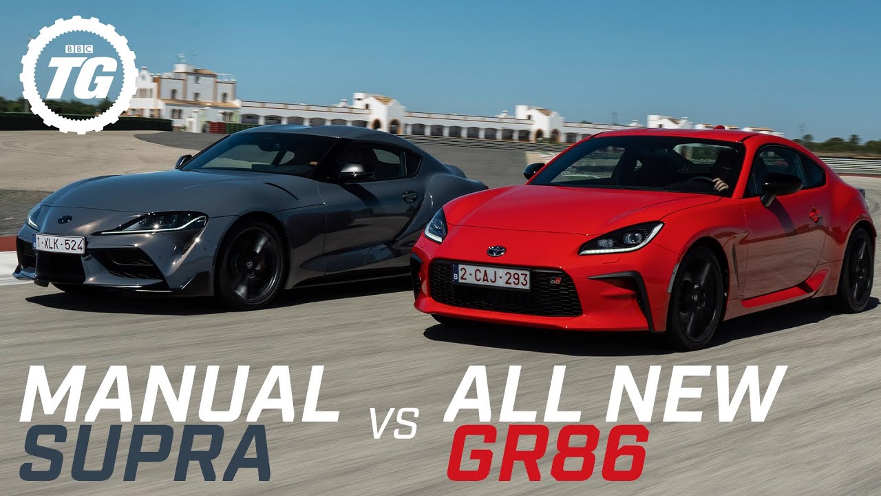 Прво возење: Toyota GR86 vs Supra (мануелен менувач) / ВИДЕО