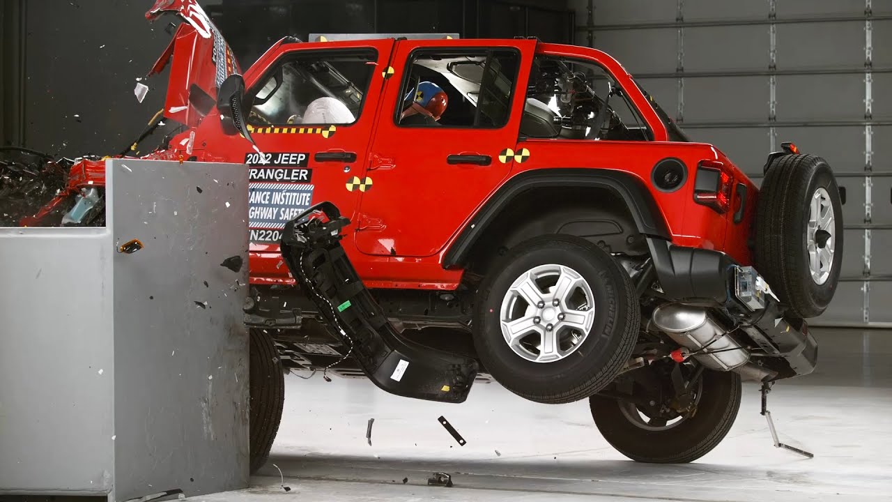 Краш ТЕСТ: 2022 Jeep Wrangler / ВИДЕО