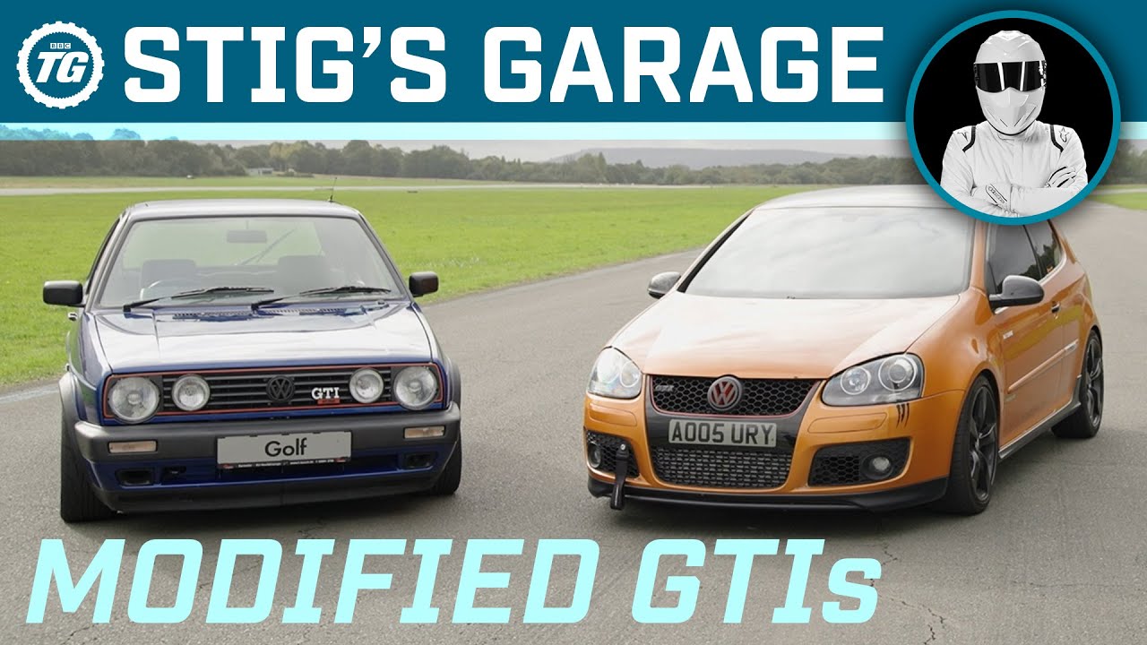 Гаражата на СТИГ: Модифицирани GOLF GTI еден спроти друг – Mk5 vs Mk2 / ВИДЕО