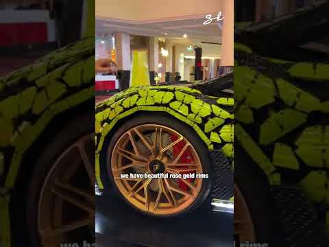 Supercar Blondie: Ова Lamborghini e целосно направено од Lego ?? / ВИДЕО