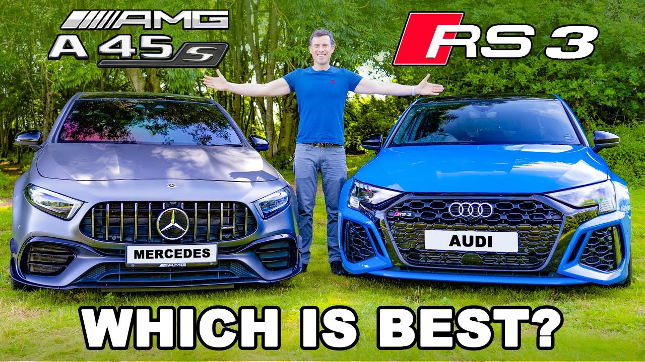 Carwow: Audi RS3 vs Mercedes-AMG A45 S – кој е подобар? / ВИДЕО