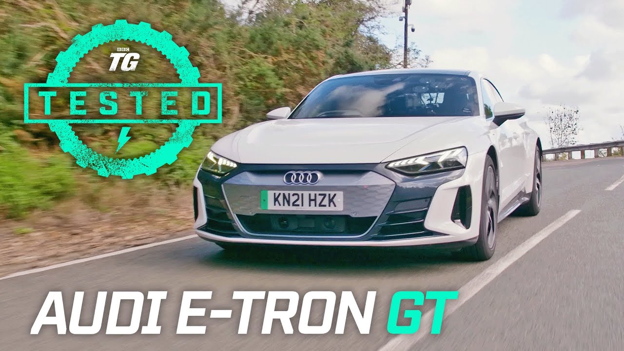 Top Gear ТЕСТ: Audi e-tron GT / ВИДЕО