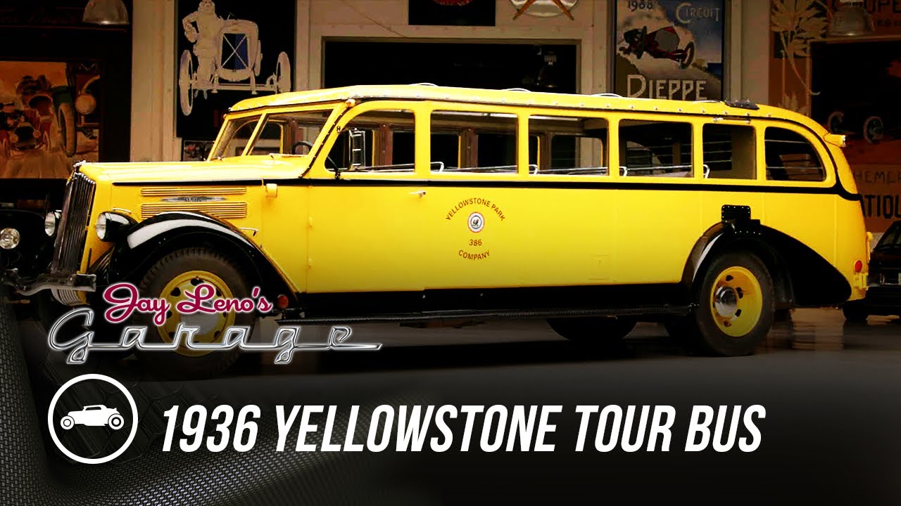 Гаражата на Џеј Лено: Yellowstone Tour Bus: 1936 White Model 706 / ВИДЕО