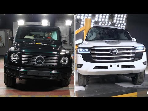 4Drive Time: 2022 Toyota Land Cruiser vs Mercedes G-класа (КРАШ ТЕСТ) / ВИДЕО