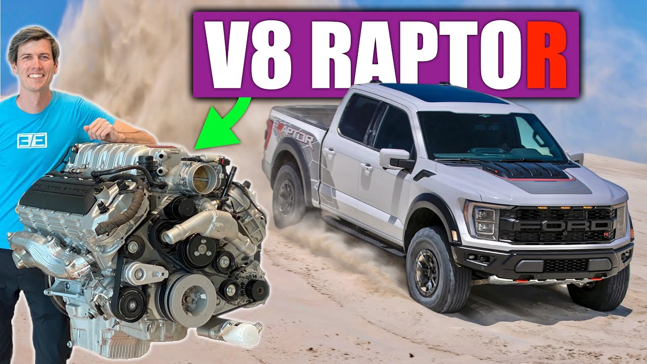 Поглед во новиот Ford Raptor R 5.2-литарски V8 со мотор со 700 КС / ВИДЕО