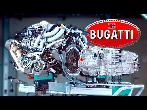 Последен од тој вид: Bugatti W16 мотор / ВИДЕО