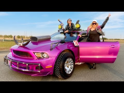 Supercar Blondie: Автомобил од видео играта Saints Row го претворивме во реалност! / ВИДЕО