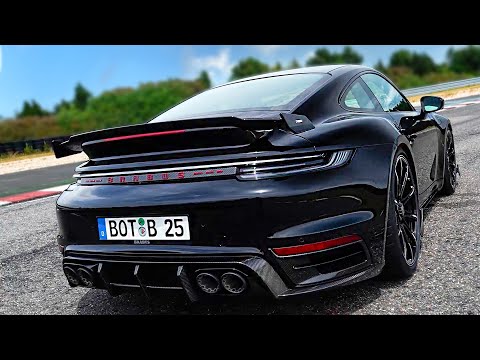 Porsche 911 Turbo S 992 BRABUS: 820 КС 950 Nm (Потежок, Подобар, Побрз) / ВИДЕО