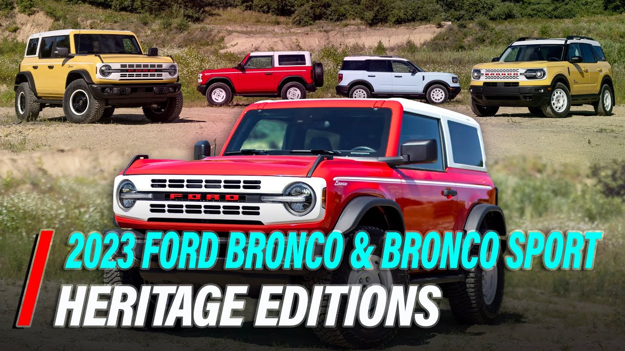 Во чест на оригиналот од 1966 година: Ford Bronco & Bronco Sport Heritage Editions / ВИДЕО