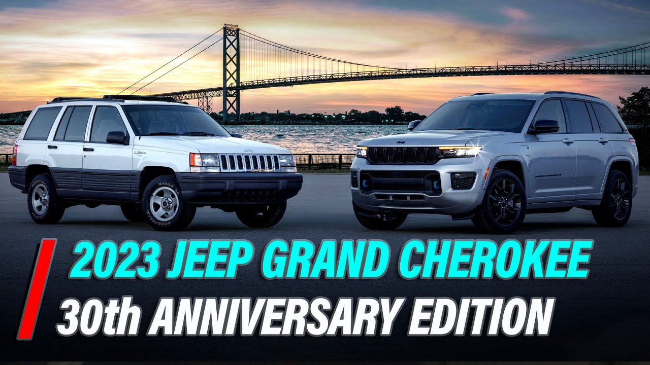 Прв поглед на 2023 Jeep Grand Cherokee 4xe 30th Anniversary edition / ВИДЕО