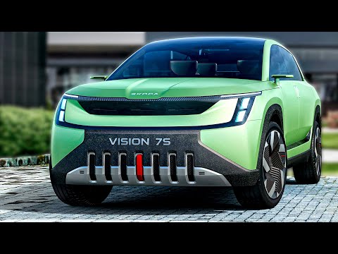 Новиот дизајн на Škoda: Vision 7S / ВИДЕО