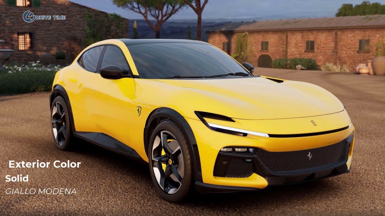 2023 Ferrari Purosangue избор на бои: конфигурациски опции / ВИДЕО