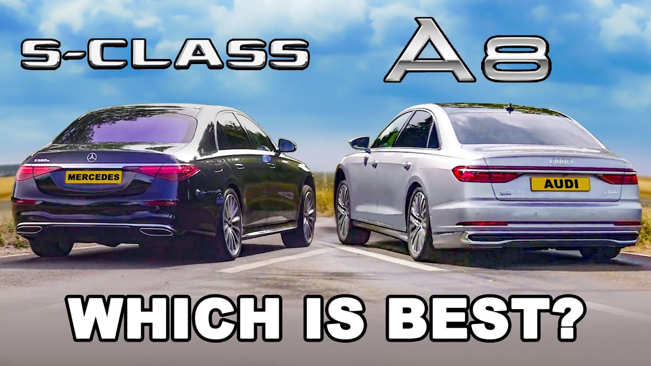Кој е подобар? Споредба на луксузните plug-in хибриди Audi A8 и Mercedes S-Class / ВИДЕО