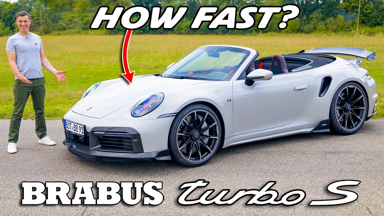 Carwow ТЕСТ: Brabus 911 Turbo S / ВИДЕО