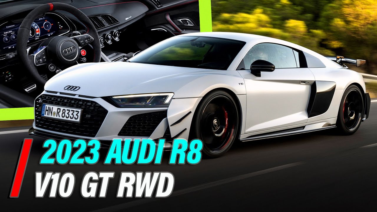 2023 Audi R8 GT RWD: Последно збогум за V10 / ВИДЕО