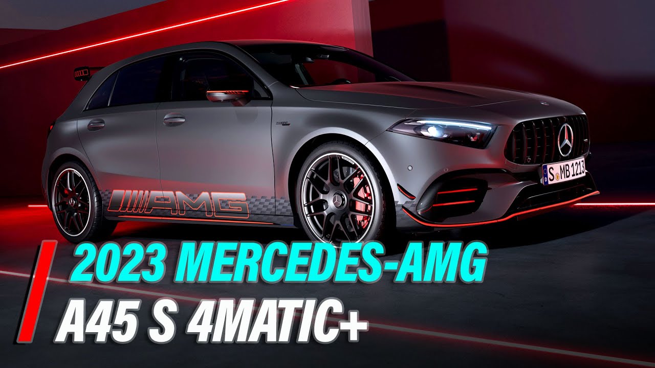 Mercedes-AMG A45 S 4MATIC+ рестилизиран за моделната 2023 година! / ВИДЕО