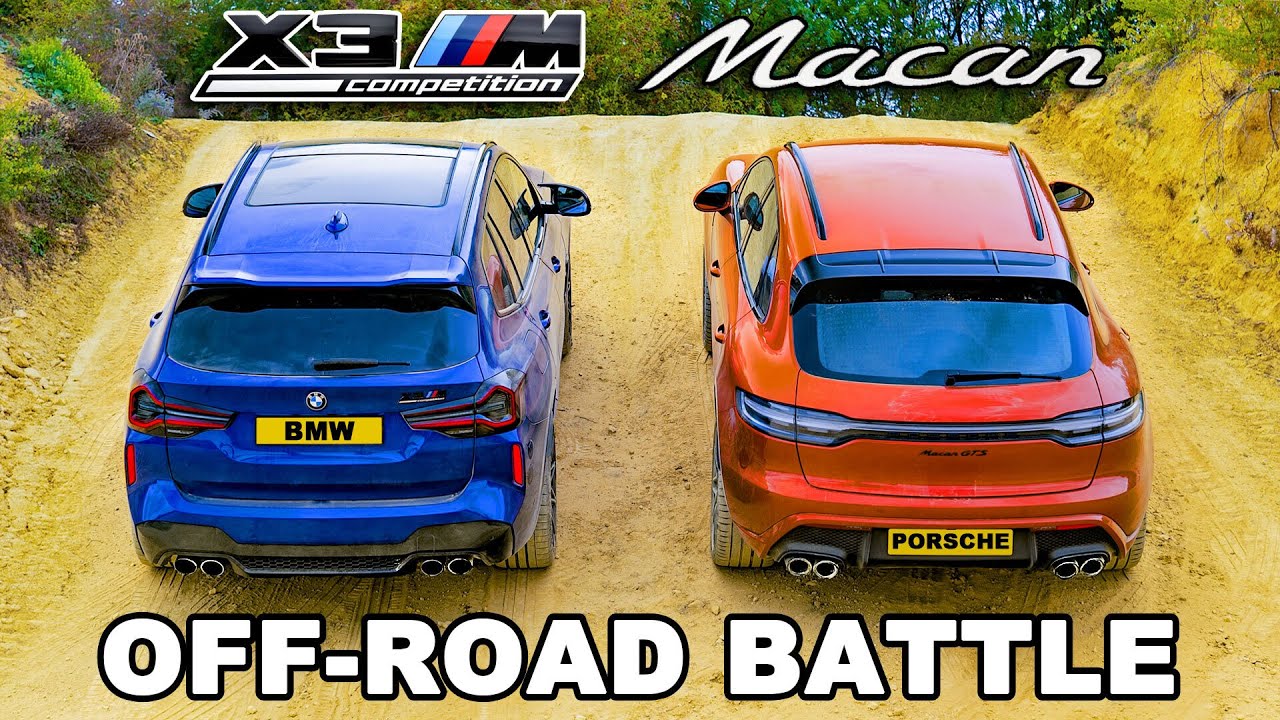 Офроуд битка: BMW X3M Competition vs Porsche Macan GTS 😳 / ВИДЕО