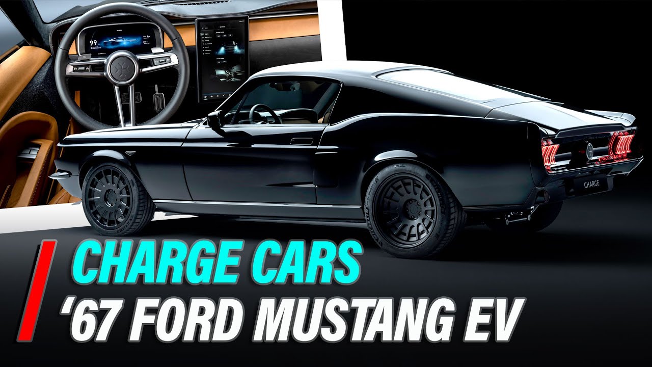 Charge Cars: 1967 Ford Mustang во електрична верзија! / ВИДЕО