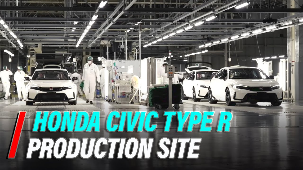 Како се произведува новиот 2023 Honda Civic Type R?! / ВИДЕО