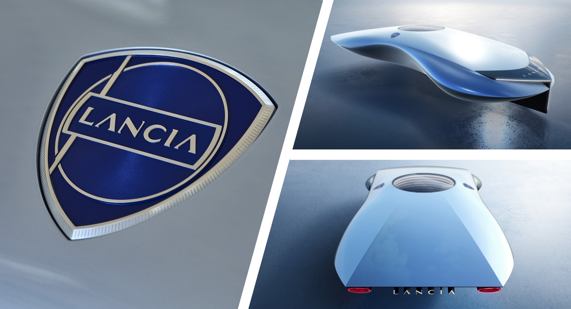 Lancia претстави ново лого и скулптура „Pu+Ra Zero“ која најавува нов EV и новиот дизајнерски јазик на компанијата!