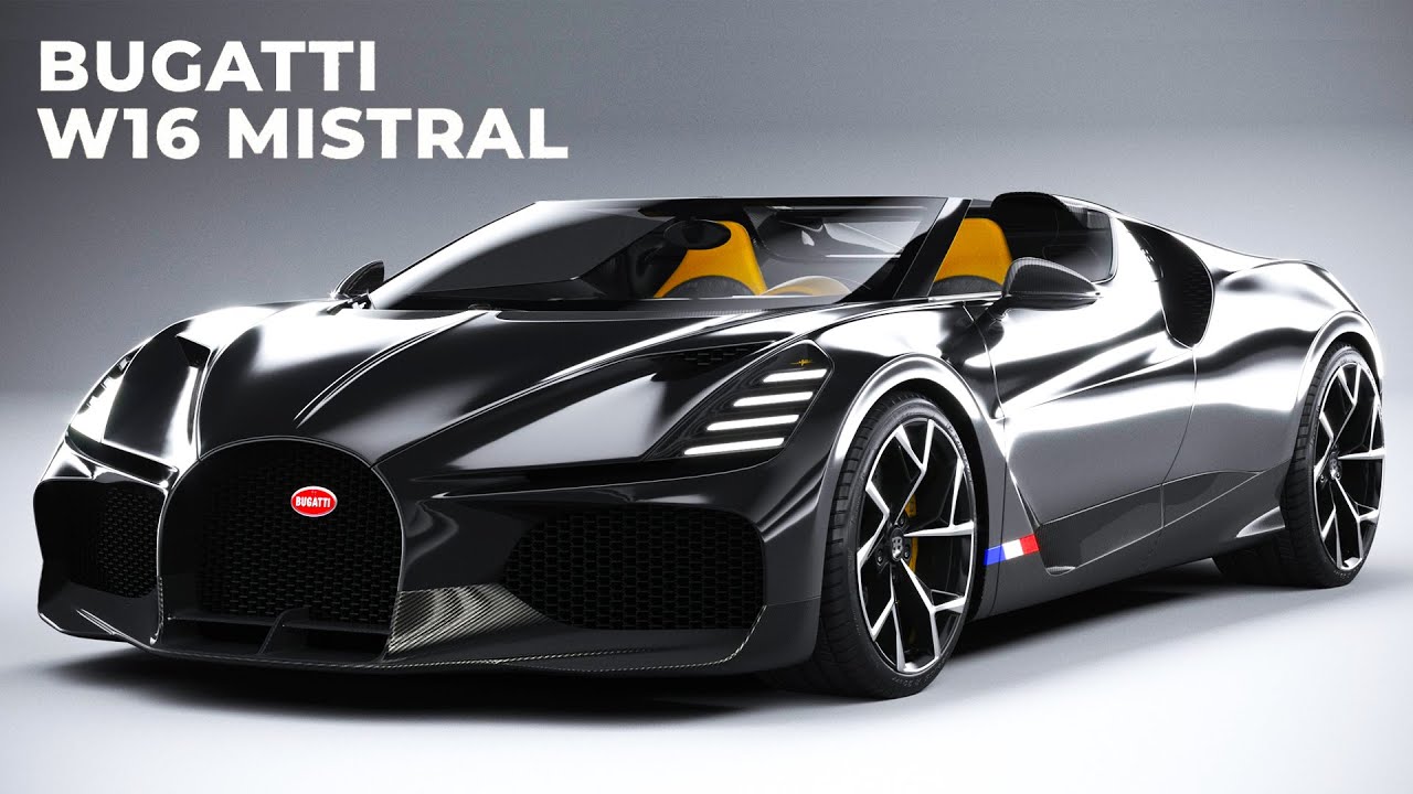 2024 Bugatti W16 Mistral Roadster: 5 милиони долари вреден суперавтомобили со 1578 КС / ВИДЕО