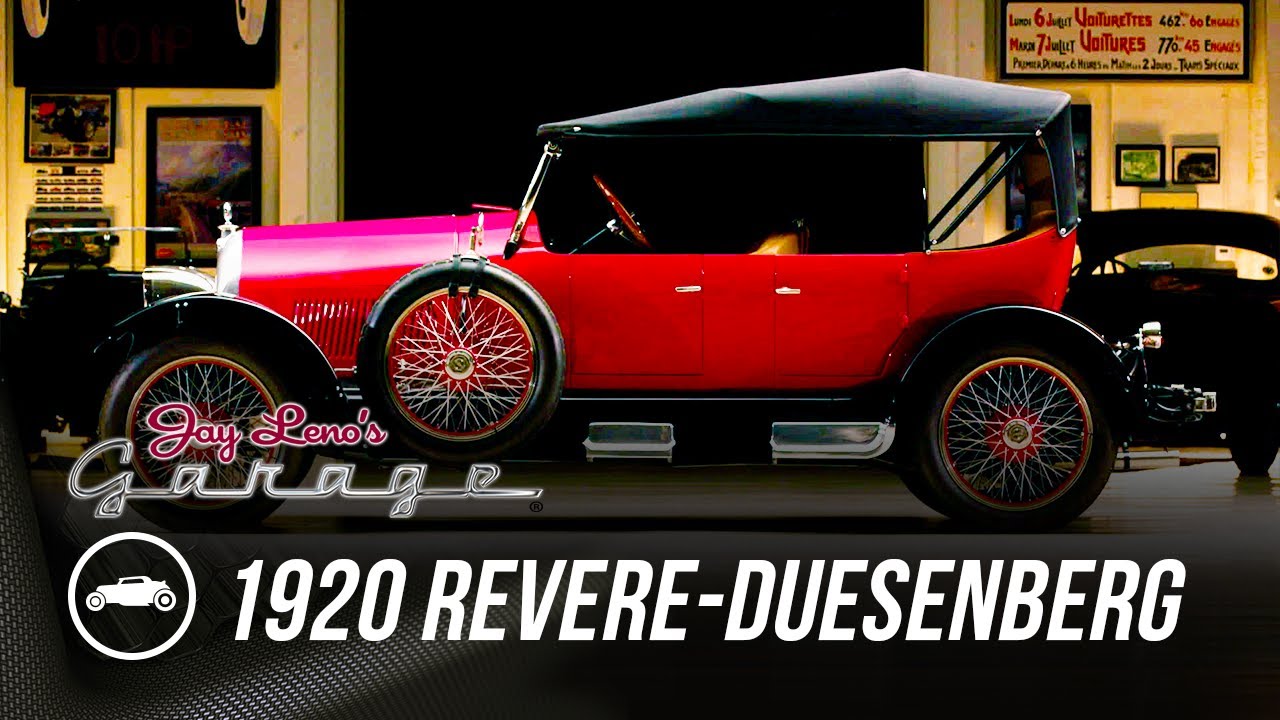 1920 ReVere-Duesenberg Four Passenger | Jay Leno’s Garage