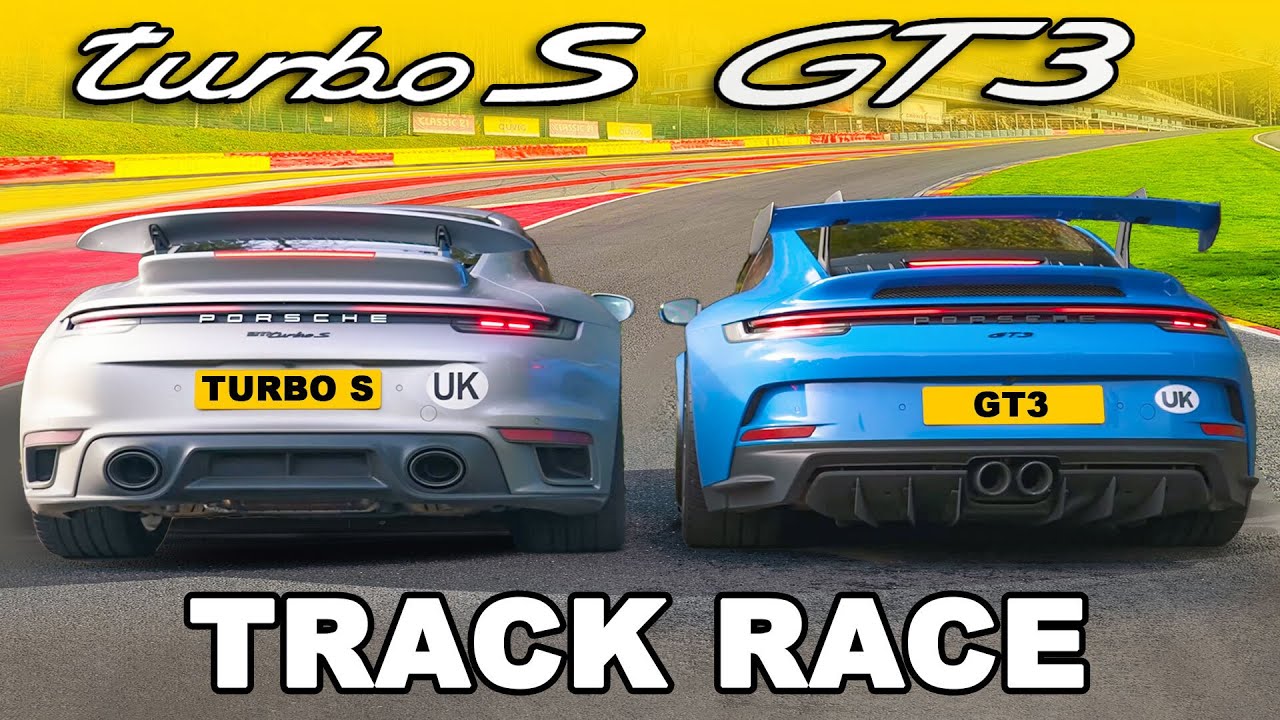 Трка во забрзување: Porsche 911 Turbo S vs 911 GT3 / ВИДЕО