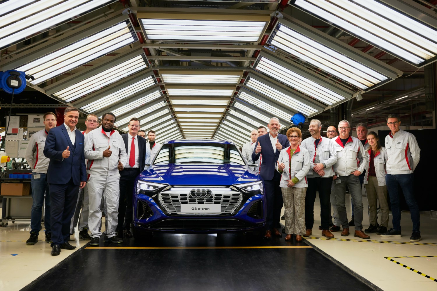 Audi во Белгија започна со производство на Q8 e-tron од следната генерација