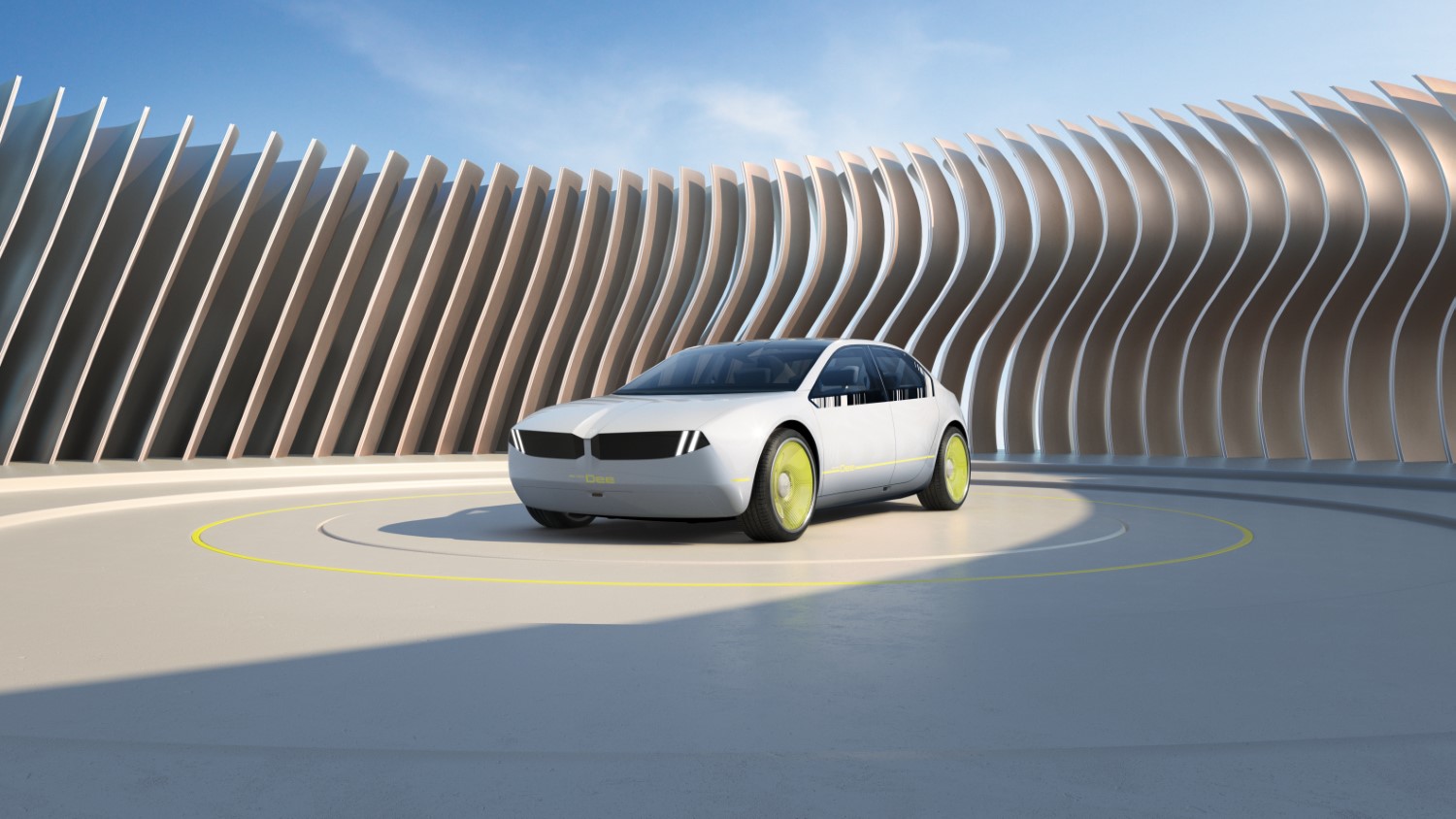BMW i Vision Dee: концепт екран преку целото ветробранско стакло / ФОТО
