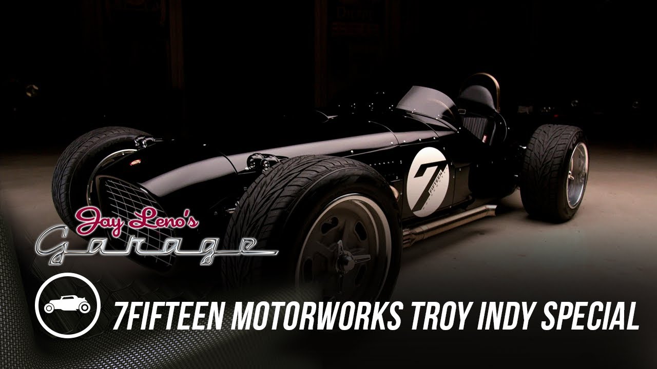 Гаражата на Џеј Лено: 7fifteen Motorworks Troy Indy Special / ВИДЕО