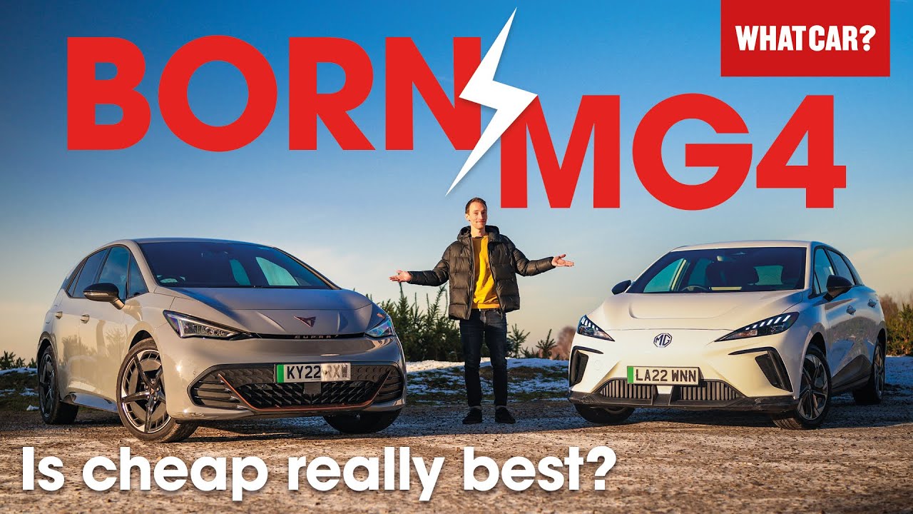 Споредбен ТЕСТ: MG4 vs Cupra Born. Кој е подобар мал електричен автомобил?! / ВИДЕО