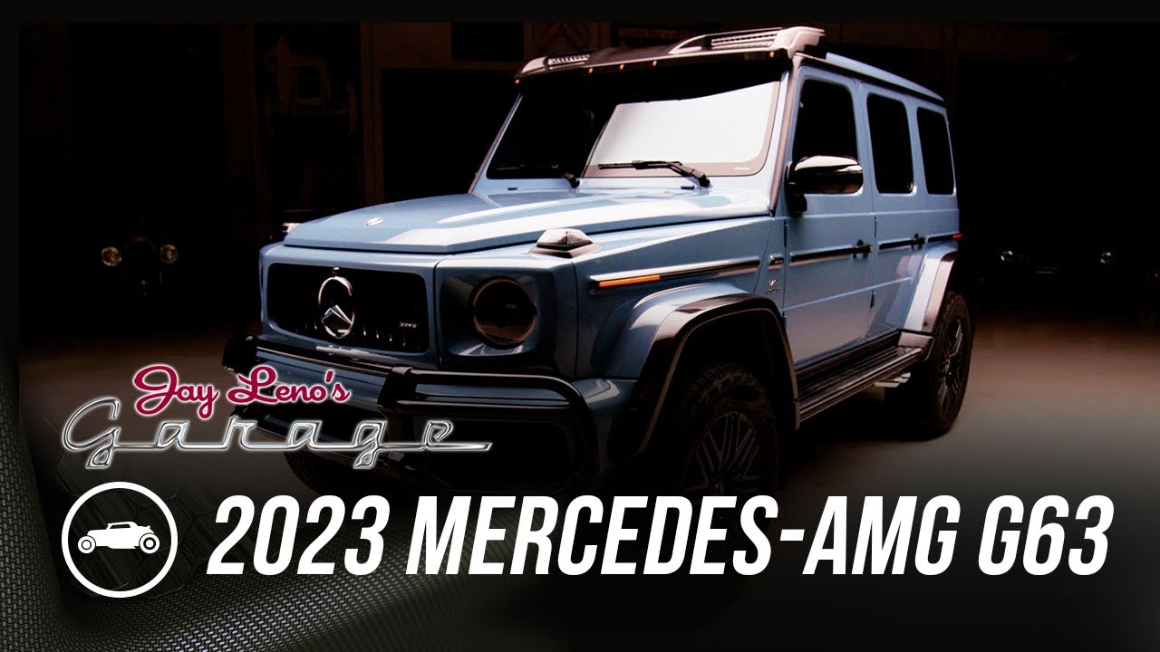 Гаражата на Џеј Лено: 2023 Mercedes-AMG G63 4X4 / ВИДЕО