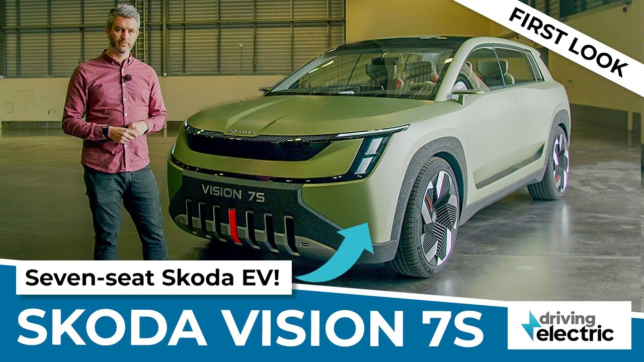 Škoda Vision 7S Concept: Увид во идниот SUV предводник во гамата на Škoda / ВИДЕО