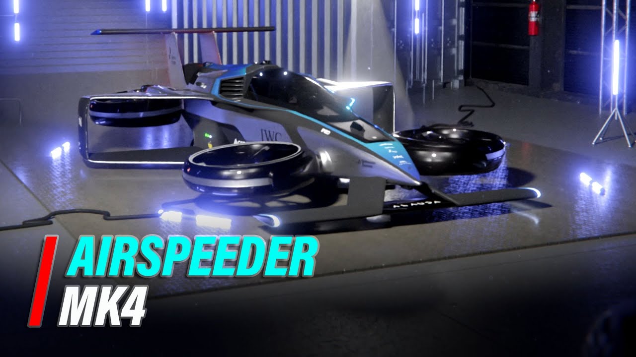 Airspeeder MK4: Првиот спортски летечки автомобил / ВИДЕО