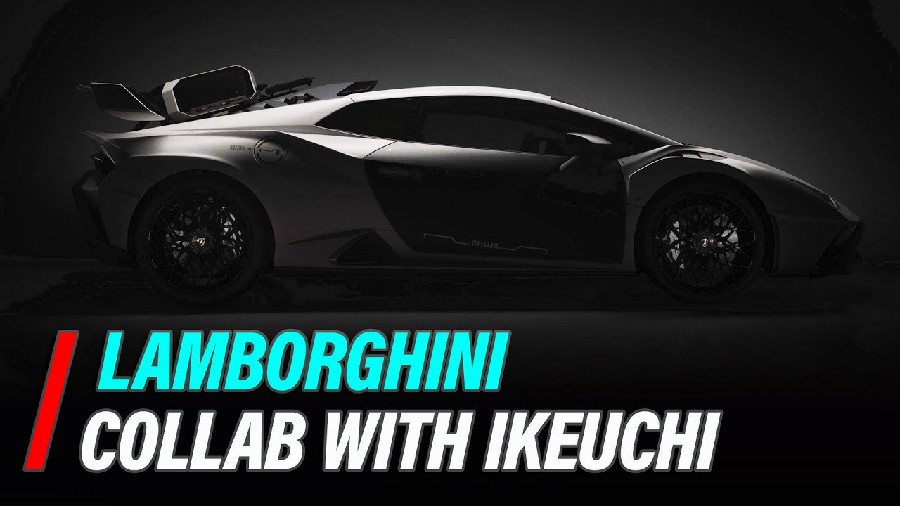 Соработка: Lamborghini и јапонскиот уметник Икеучи со создадоа овој сајберпак инспириран Huracan STO / ВИДЕО