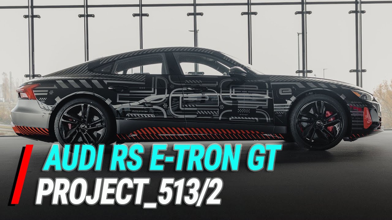 Carscoops: Прв поглед на проектот 2023 Audi RS E-tron GT / ВИДЕО