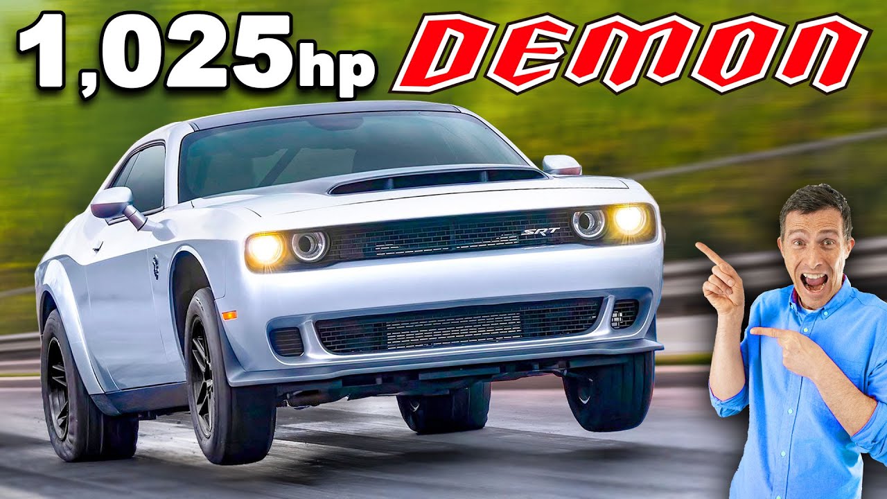 Ова е најбрзиот сериски автомобил во светот: Dodge Challenger SRT Demon 170 / ВИДЕО
